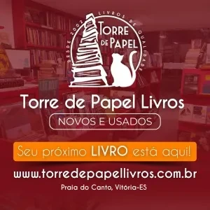 Torre de papel livros