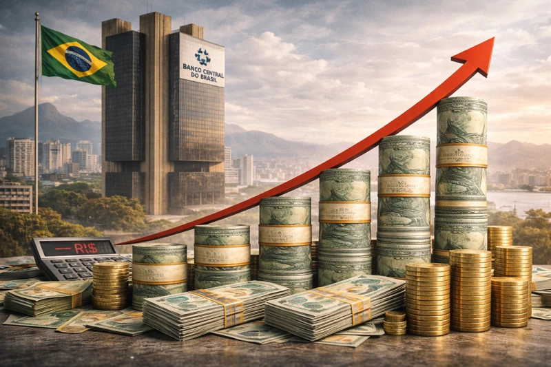 Os juros do Banco Central fazem a dívida interna crescer