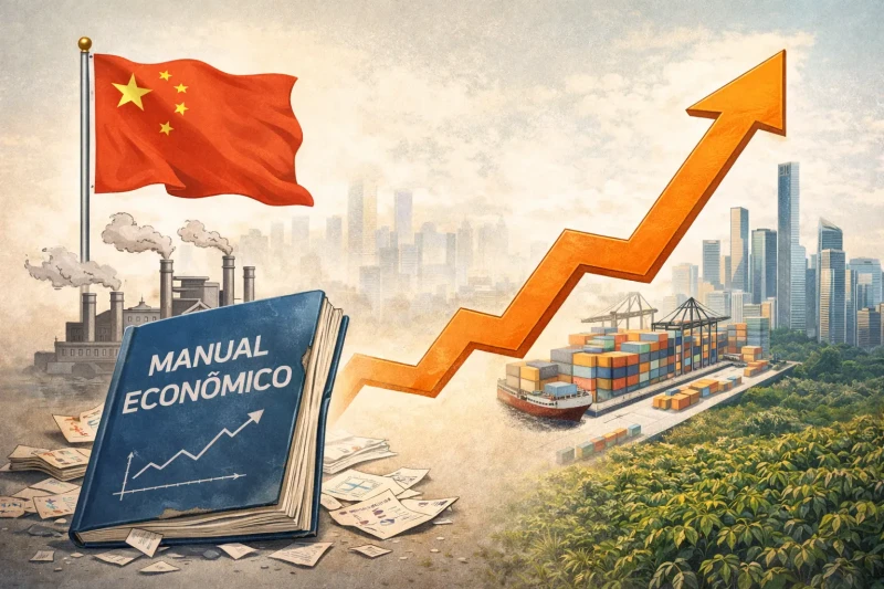 A China deixou manual de economia pelo caminho