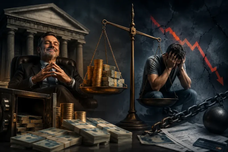 Bancos lucram até com o calote