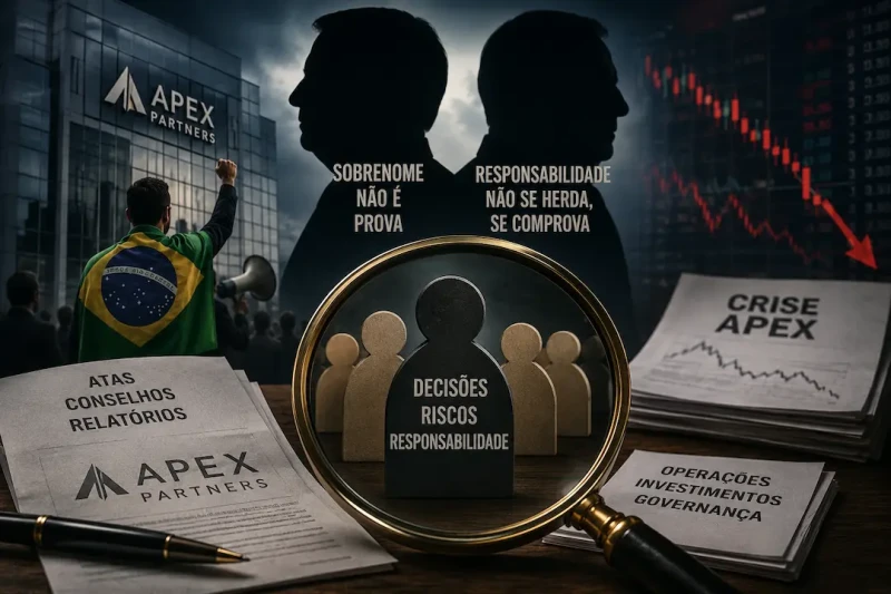 Sobrenome não é prova