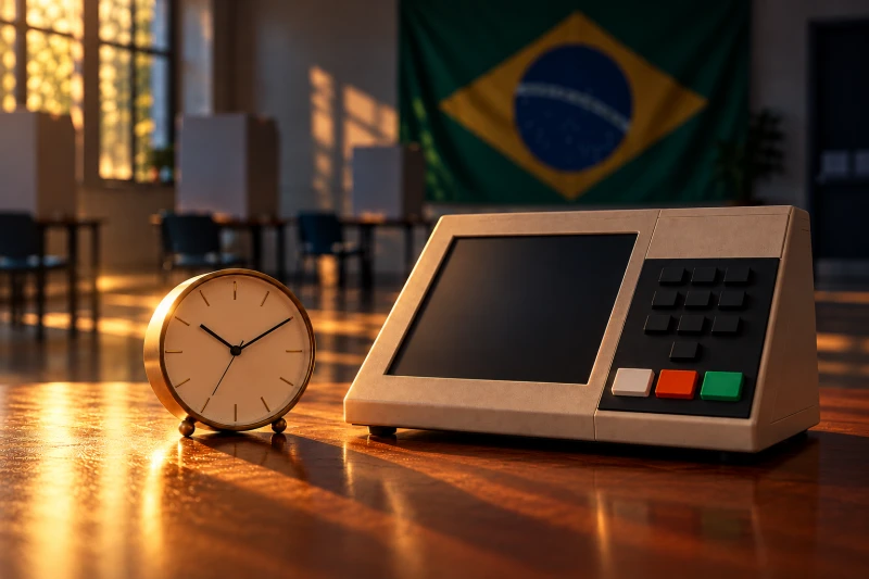 O relógio, as urnas e a derrota