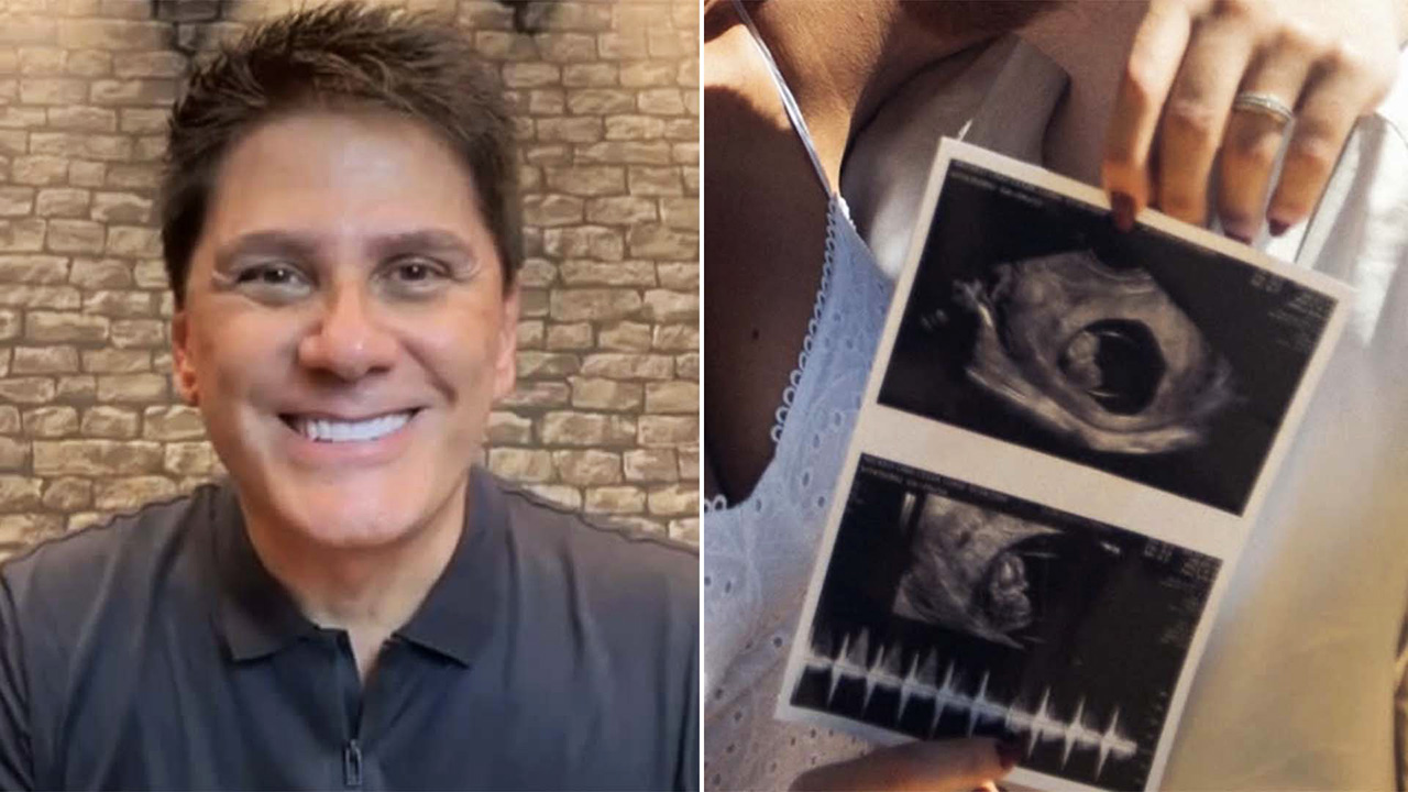 César Filho celebra primeira gravidez da filha, Luma