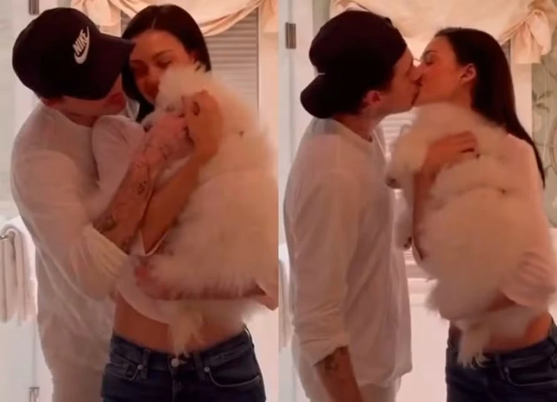 Em meio a crise familiar, Brooklyn Beckham e Nicola Peltz curtem momentos românticos