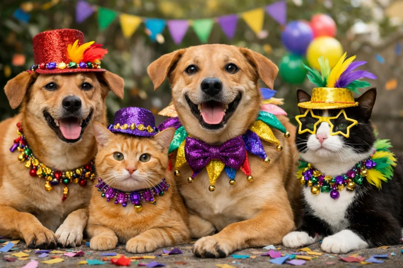 Feira de adoção abre 2026 em clima de Carnaval