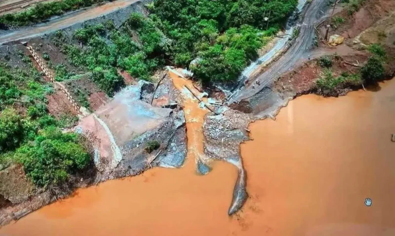 Congonhas confirma terceiro vazamento em mina em menos de uma semana
