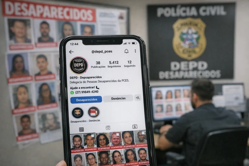 PCES cria Instagram para divulgar desaparecidos