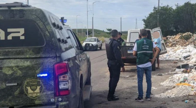 Empresa é multada por descarte irregular
