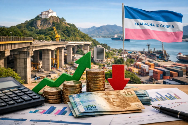 ES lidera investimentos e tem menor dívida