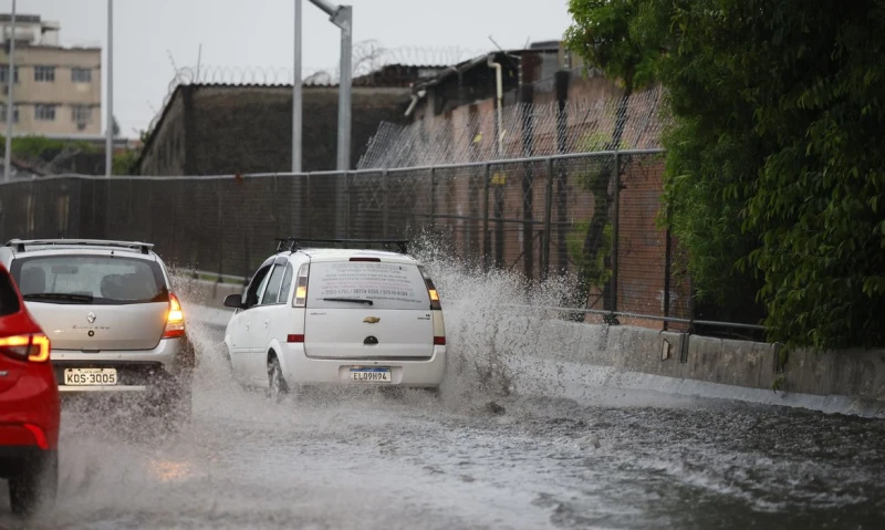 Temporais atingem o estado do Rio