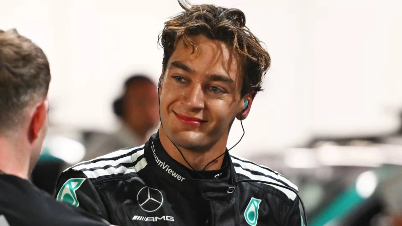 Russell brilha no fim e lidera último treino livre do GP da Austrália; Bortoleto é o 9º