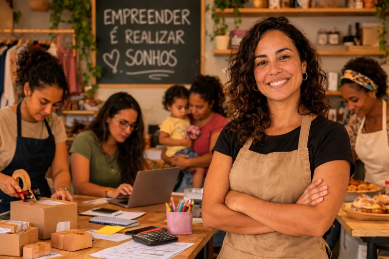 Empreendedorismo feminino cresce no Brasil