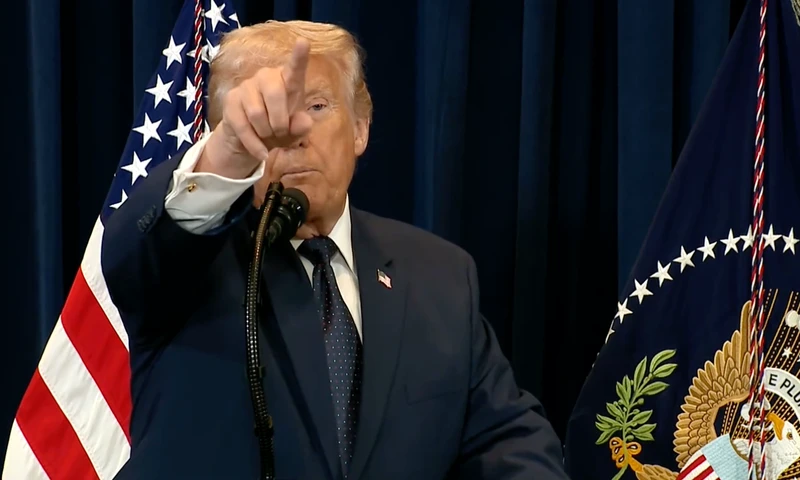 Trump ameaça ação no Golfo e fala em controlar petróleo do Irã