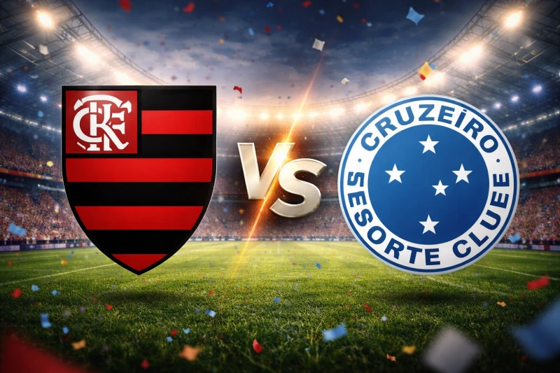 Flamengo e Cruzeiro fazem 'duelo de campeões' para melhorar posições no Brasileirão