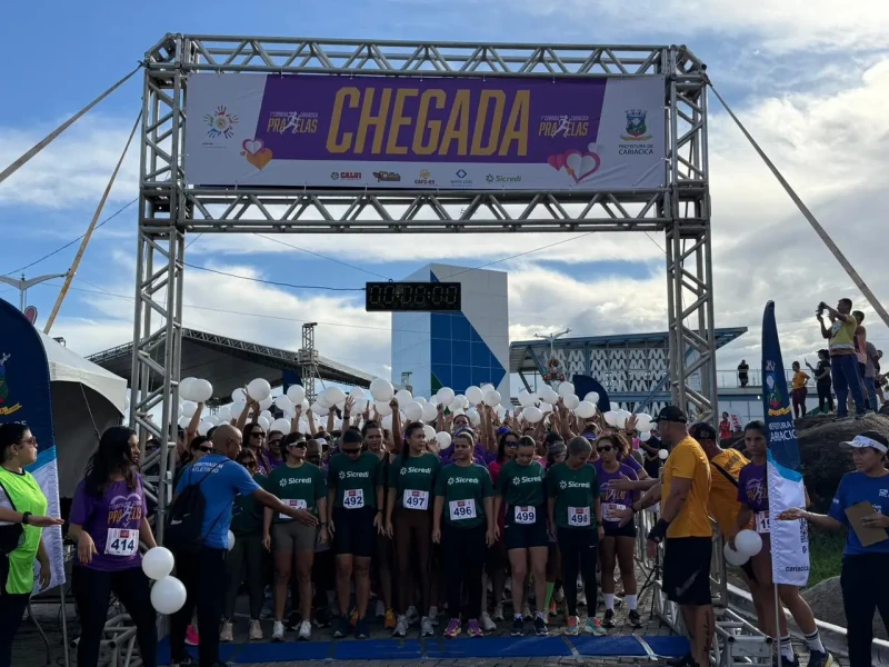 Corrida reúne mil mulheres em Cariacica
