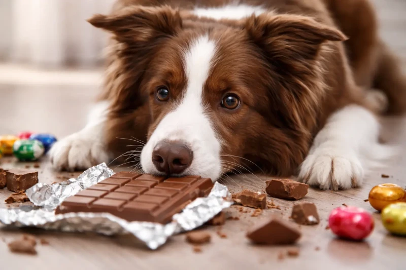 Chocolate é tóxico para cães e exige atenção