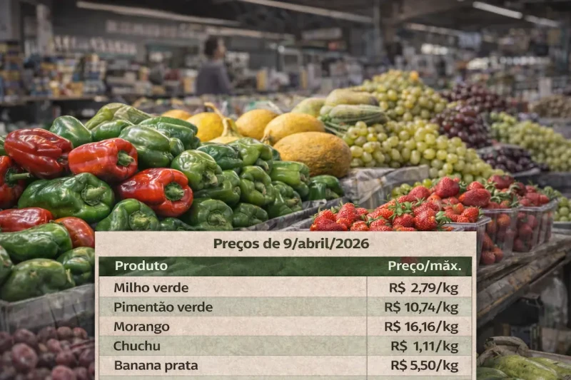 Ceasa ES: hortifruti tem altas pontuais