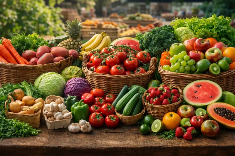 Hortifruti estável e consumo equilibrado no ES