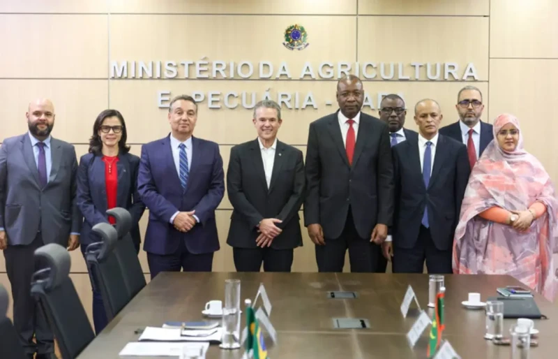 Brasil avança cooperação agro com Mauritânia