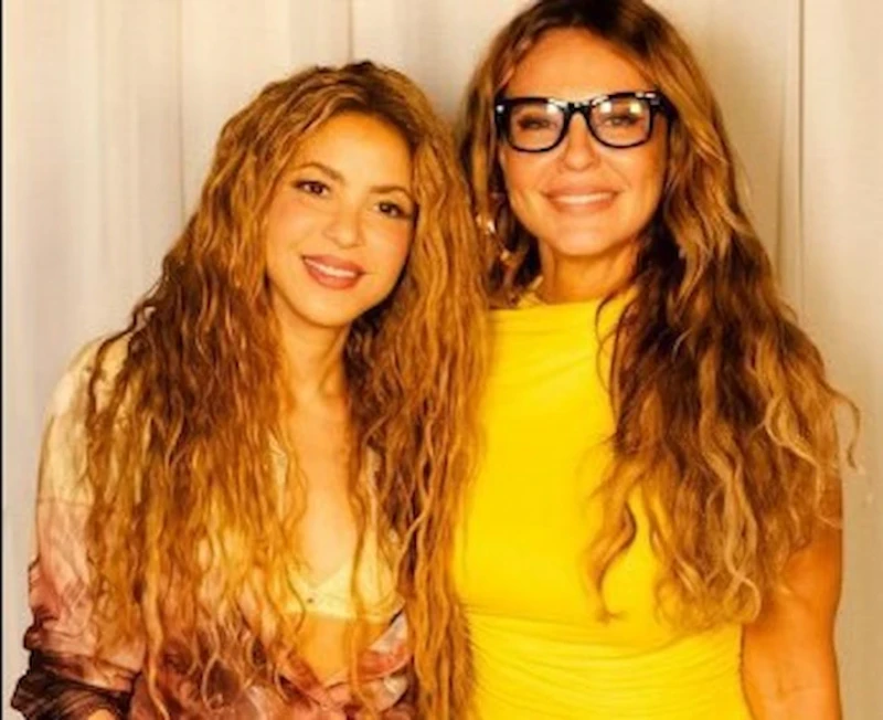 Paolla Oliveira compartilha 'rolê' com Shakira no Rio