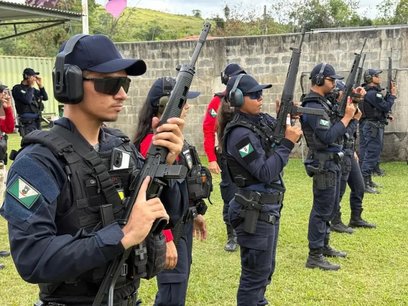 Guarda de Cariacica intensifica treinamento armado