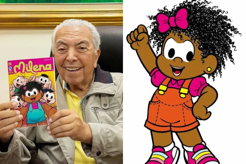 Milena quebra jejum histórico na Turma da Mônica