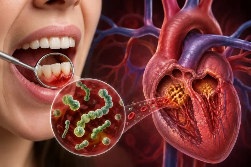 Infecção nos dentes pode atingir o coração
