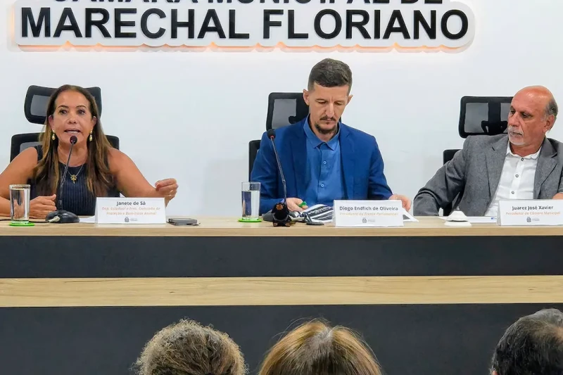 Janete leva pauta animal a Marechal Floriano