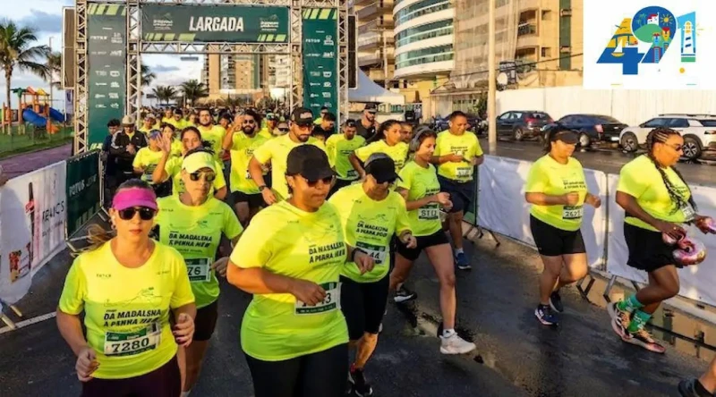 Corrida Da Madalena à Penha abre festa dos 491 anos de Vila Velha