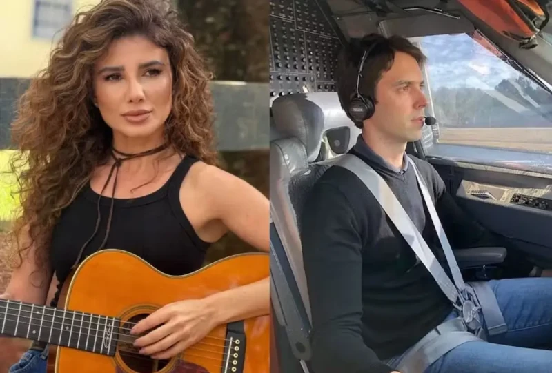 Paula Fernandes assume namoro com comandante de jato executivo