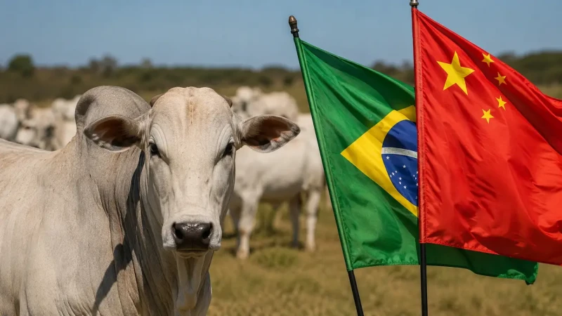 China reconhece Brasil livre de febre aftosa
