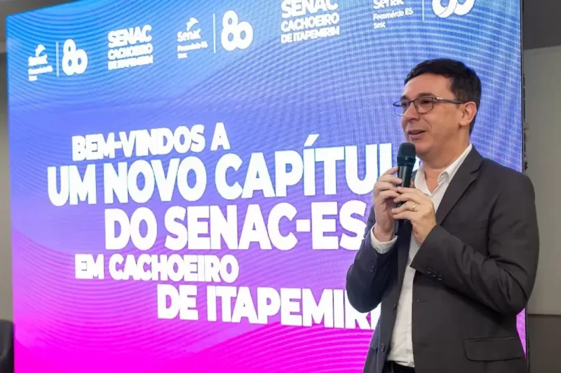 Nova unidade do Senac em Cachoeiro de Itapemirim atenderá até 18 mil alunos por ano