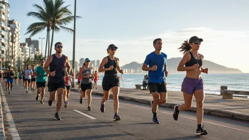 Corrida interdita faixas em quatro avenidas de Vitória no domingo