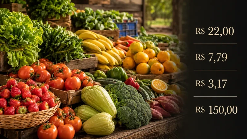 Ceasa ES: morango graúdo tem preço médio de R$ 22 nesta terça