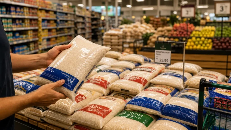 Arroz recua em Vitória, mas hortifrúti tem diferença de até 351% nos preços