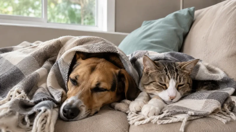Frio aumenta risco de doenças respiratórias em cães e gatos
