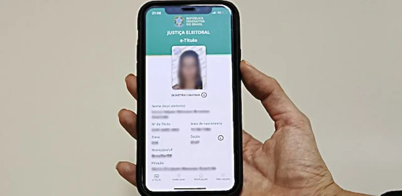 e-Título ganha novas funções para facilitar serviços eleitorais