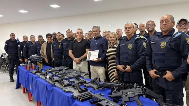 Guarda Civil Municipal de Presidente Kennedy passa a atuar armada