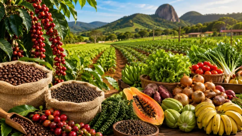 Conilon sobe R$ 5 no Espírito Santo; pimenta cai e morango dispara na Ceasa