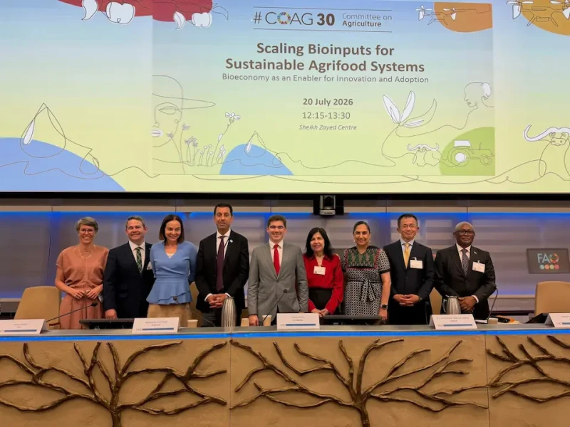 Brasil apresenta bioinsumos na FAO e busca ampliar exportações do setor