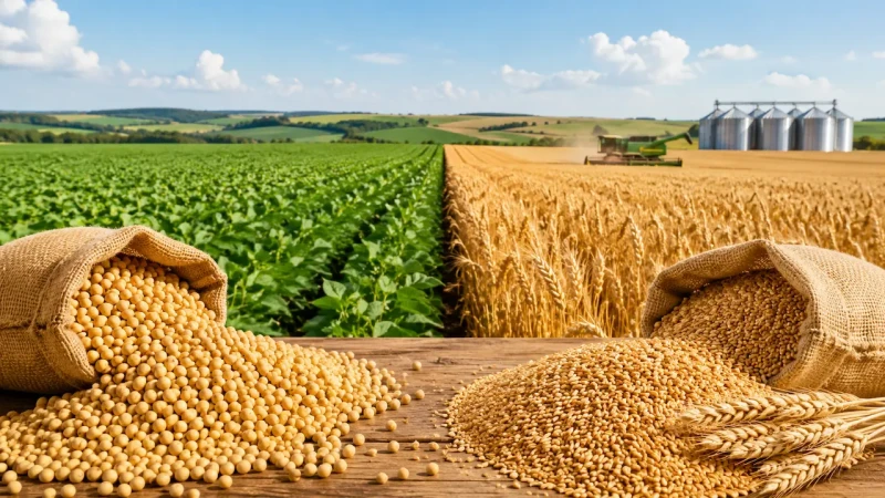 Soja cai no Paraná, sobe em Paranaguá e trigo avança nos dois mercados