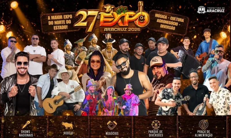 ExpoAracruz 2026 terá operação especial de trânsito e rotas alternativas para acesso ao Parque de Exposições