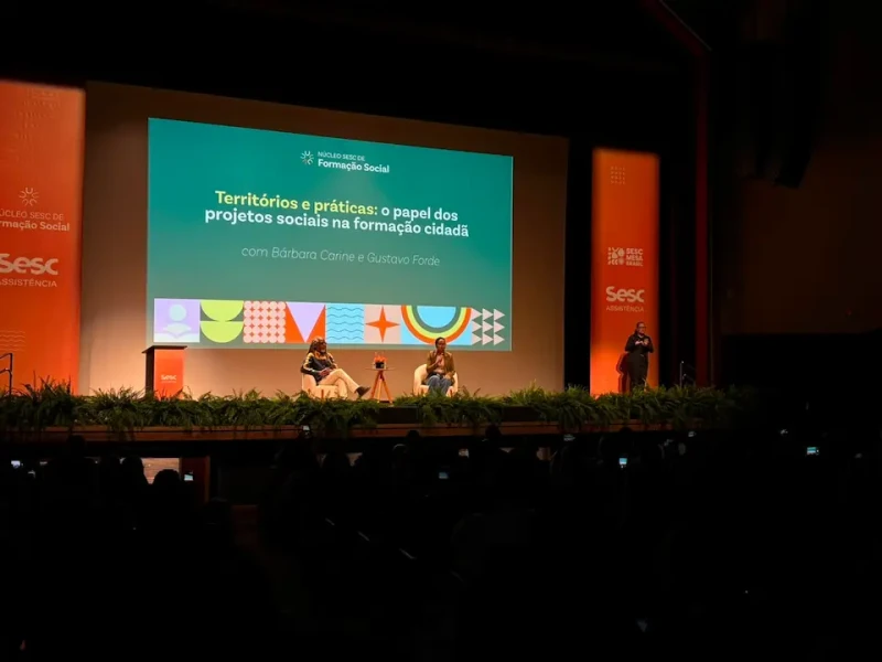 Com palestras de Bárbara Carine e Gustavo Forde, Sesc-ES lança Núcleo de Formação Social dedicado à formação continuada de projetos sociais