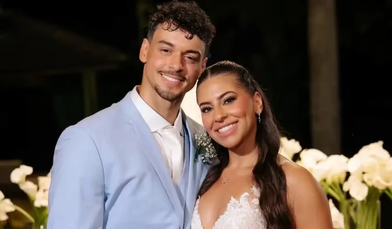 Filho de Carla Perez e Xanddy se casa em ilha particular na Bahia