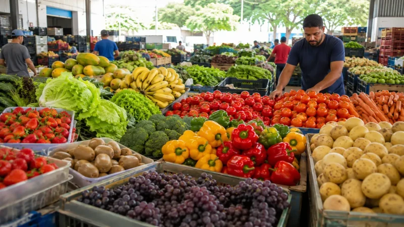 Ceasa-ES: morango chega a R$ 21,20 e kiwi passa de R$ 28