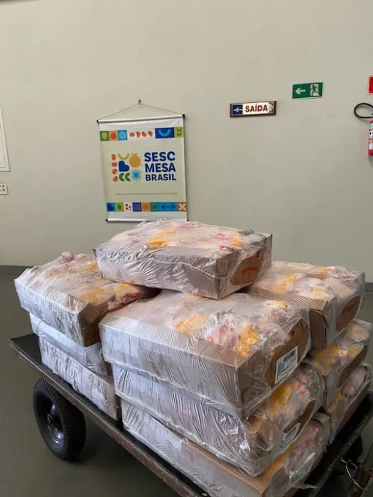 Lixo eletrônico vira doação de alimentos para o Mesa Brasil no ES