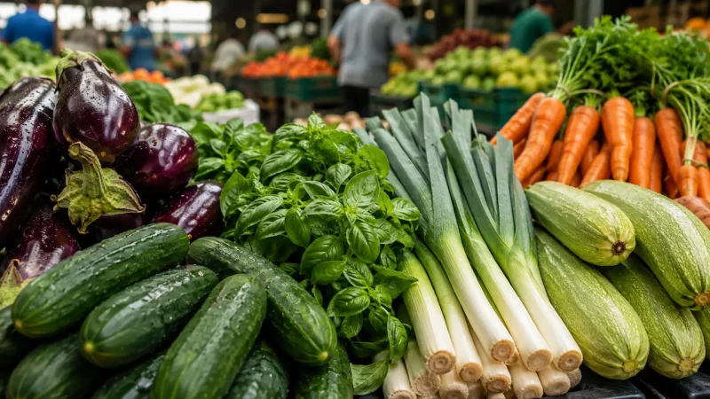 Ceasa-ES: berinjela sobe 52% e pepino cai 32% nesta quarta
