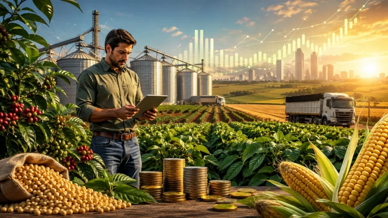 Crédito privado do agro movimenta mais de R$ 1,4 trilhão
