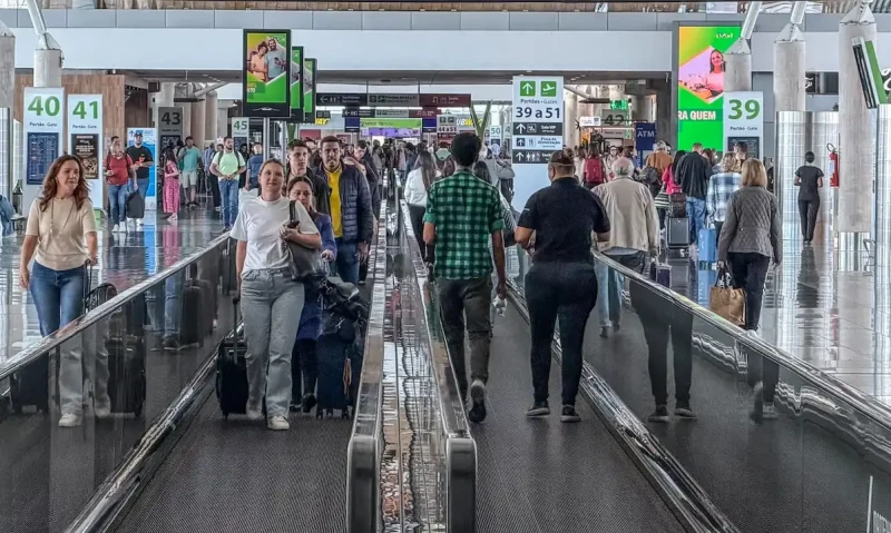 Voos domésticos batem recorde com 59 milhões de passageiros