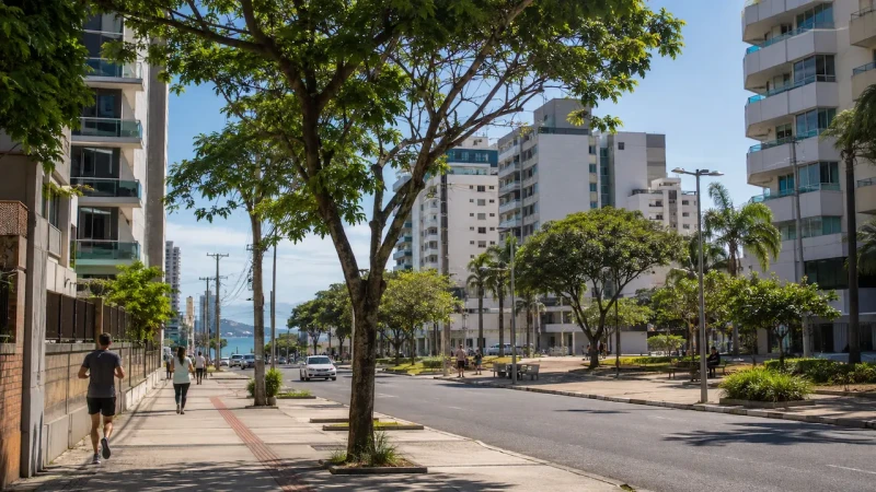 Espírito Santo tem só 32,9% dos moradores com ao menos três árvores perto de casa